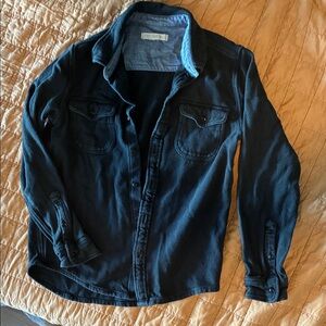 Outerknown Men’s Blanket Shirt - black M